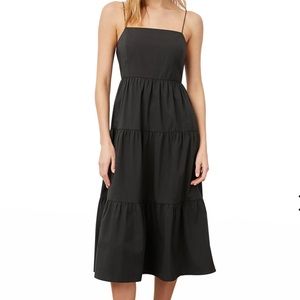 Rails Black Midi Dress. Size XS.